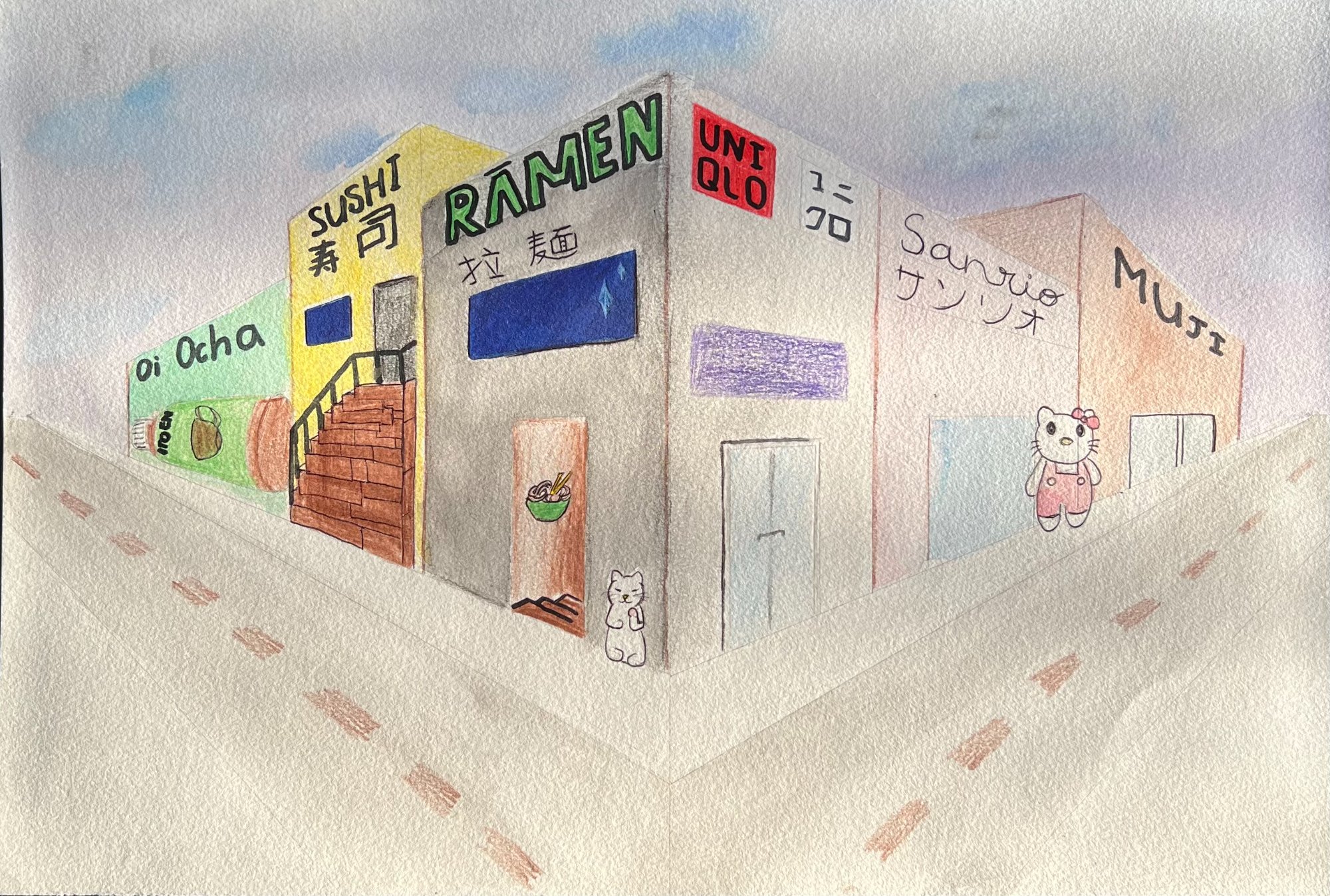 Wolf in Winter Forest