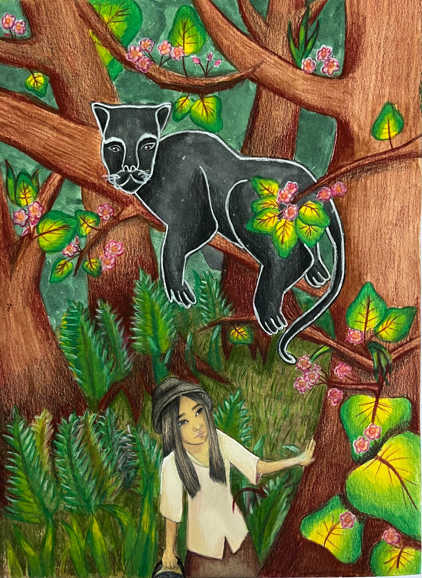 Panther in the Jungle